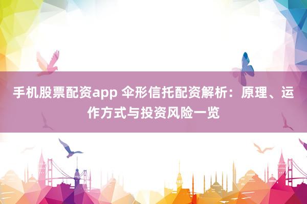 手機股票配資app 傘形信托配資解析：原理、運作方式與投資風險一覽