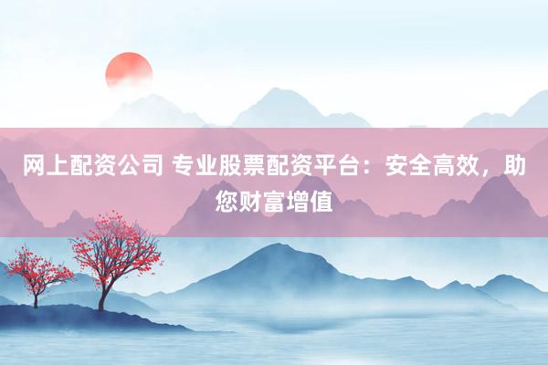 網(wǎng)上配資公司 專業(yè)股票配資平臺：安全高效，助您財富增值